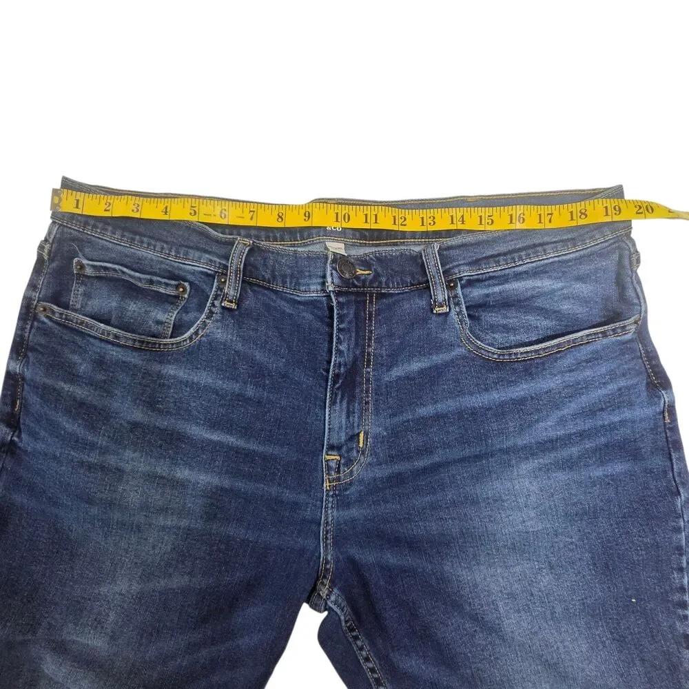 Goodfellow Mens Denim Blue‎ Jeans 40Wx30L Straight Leg Total Flex